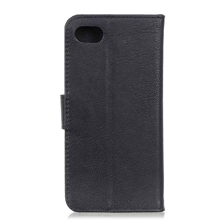 KHAZNEH Cowhide Texture PU + TPU Left and Right Open Leather Case with Bracket & Line Card and Wallet