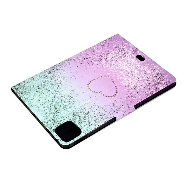 Voltage TPU Left and Right Open Flat Leather Case with Sleep Function & Card Buckle Anti-skid Strip