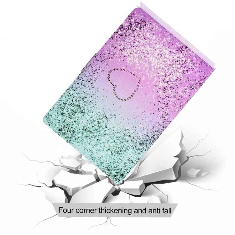 Voltage TPU Left and Right Open Flat Leather Case with Sleep Function & Card Buckle Anti-skid Strip