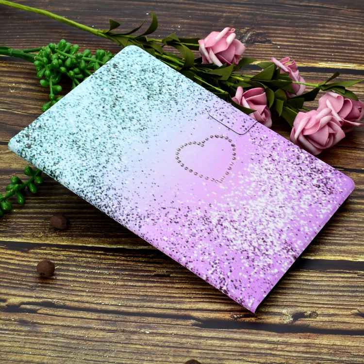 Voltage TPU Left and Right Open Flat Leather Case with Sleep Function & Card Buckle Anti-skid Strip