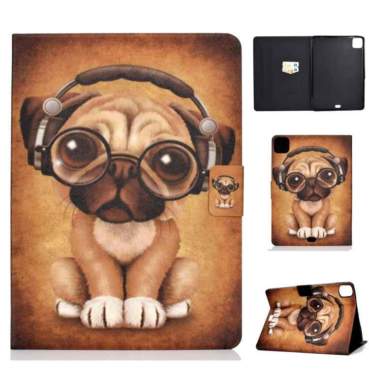 Voltage TPU Left and Right Open Flat Leather Case with Sleep Function & Card Buckle Anti-skid Strip