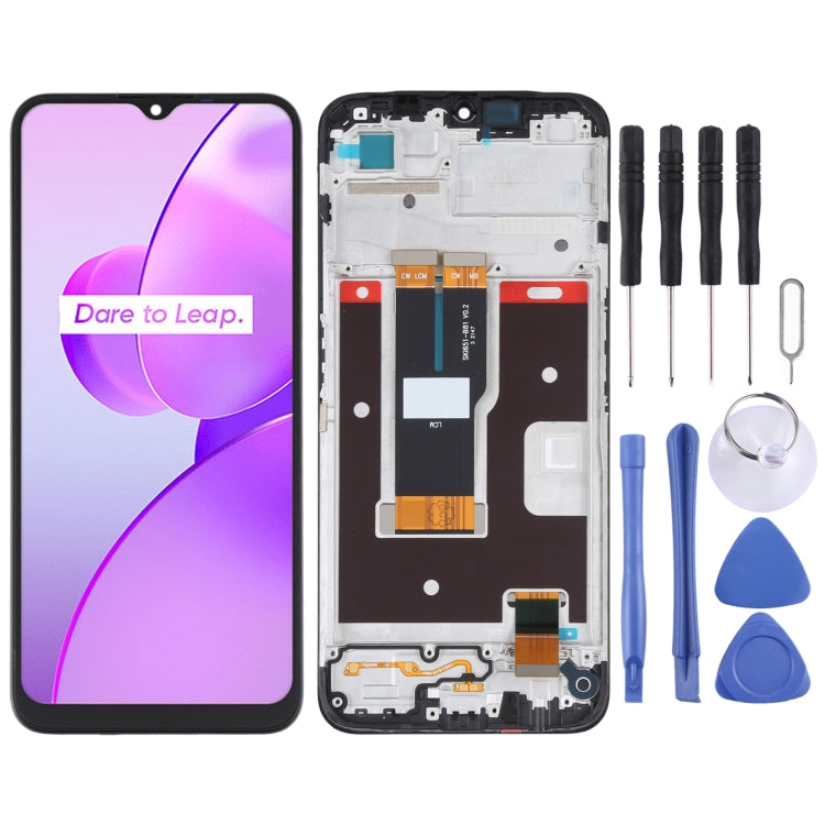 LCD Screen and Digitizer Full Assembly with Frame
