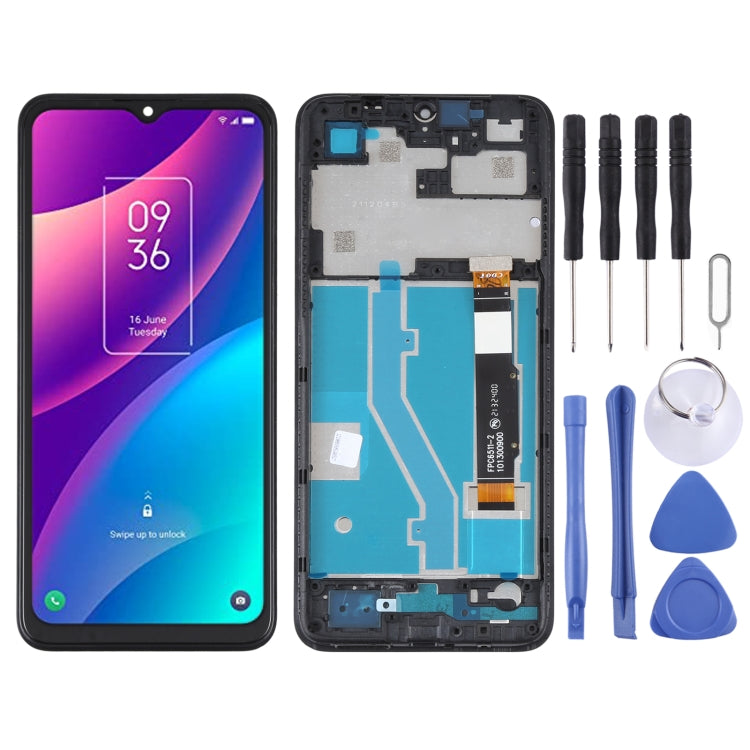 LCD Screen and Digitizer Full Assembly with Frame