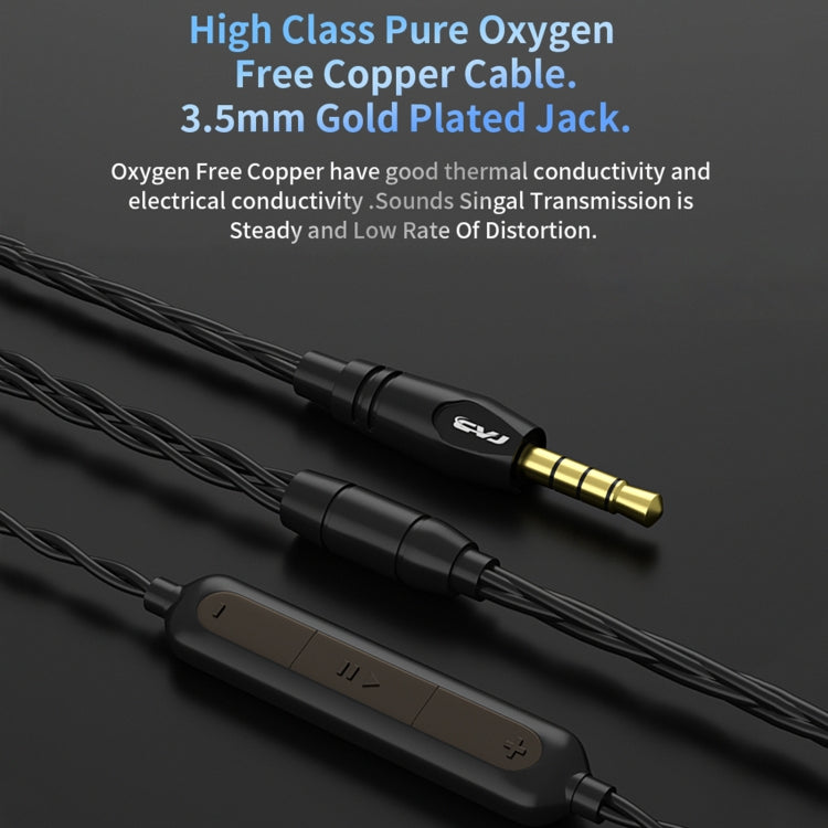 CVJ-CSN In-Ear Dual Magnetic Circuit Dynamic HIFI Wired Earphone