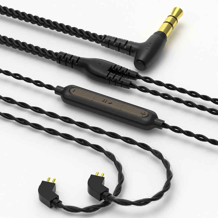 CVJ V2 1.25m Oxygen-free Copper Original 3.5mm Elbow Earphone Cable