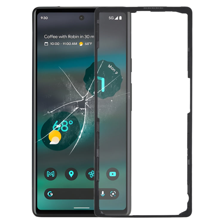 Front LCD Screen Bezel Frame, For Google Pixel 6 Pro, For Google Pixel 6, For Google Pixel 6A, For Google Pixel 5A, For Google Pixel 5, For Google Pixel 4, For Google Pixel 4XL, For Google Pixel 3