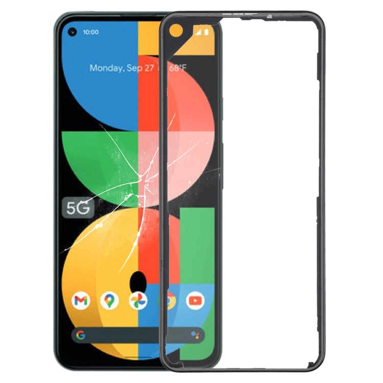 Front LCD Screen Bezel Frame, For Google Pixel 6 Pro, For Google Pixel 6, For Google Pixel 6A, For Google Pixel 5A, For Google Pixel 5, For Google Pixel 4, For Google Pixel 4XL, For Google Pixel 3