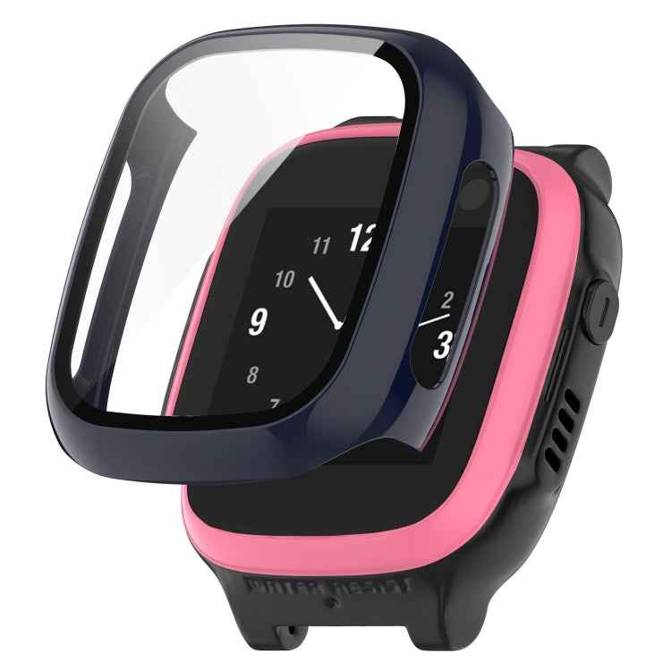 PC + Tempered Film Integrated Protective Watch Case, For Huawei Watch Fit Mini, For Xplora X5 Play Children Watch