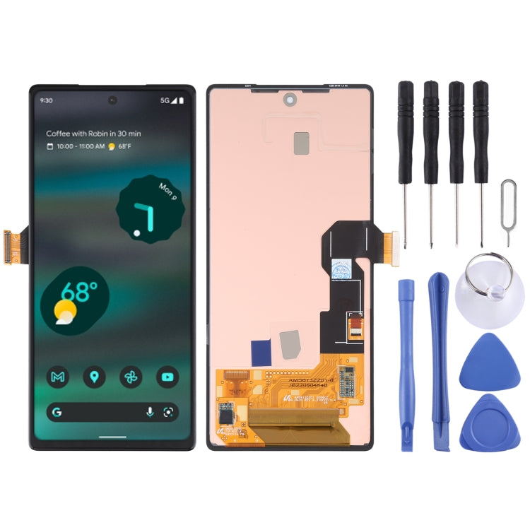 LCD Screen and Digitizer Full Assembly, For OnePlus 10R CPH2411, For OnePlus 10R 150W, For OnePlus Nord N20 SE CPH2049, For OnePlus Nord N20 5G GN2200, For OnePlus Ace Racing PGZ110, For Google Pixel 6A(OEM)