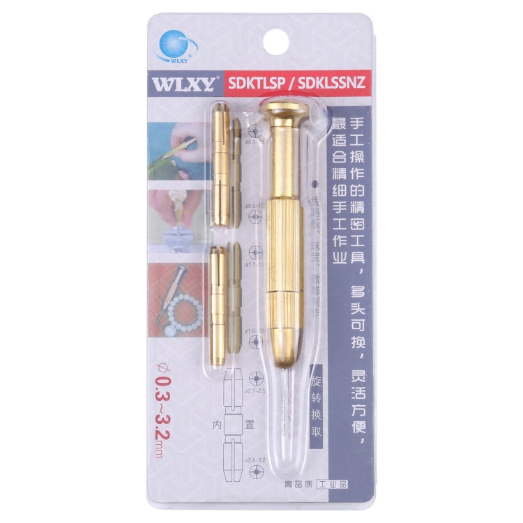 WLXY Mini Micro Copper Hand Drill, Micro Drill