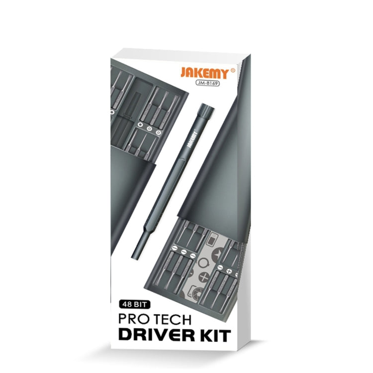 JAKEMY JM-8169 49 in 1 Professional Precision Pocket Portable DIY  Magnetic Screwdriver, JM-8169