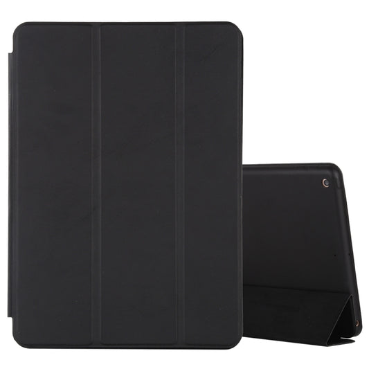 Horizontal Flip Smart Leather Case with Three-folding Holder