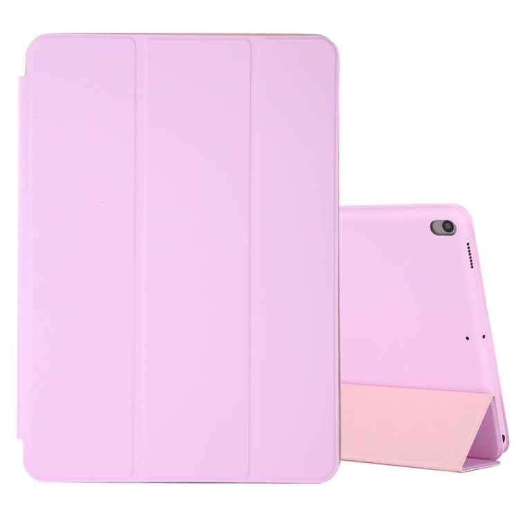 Horizontal Flip Smart Leather Case with Three-folding Holder