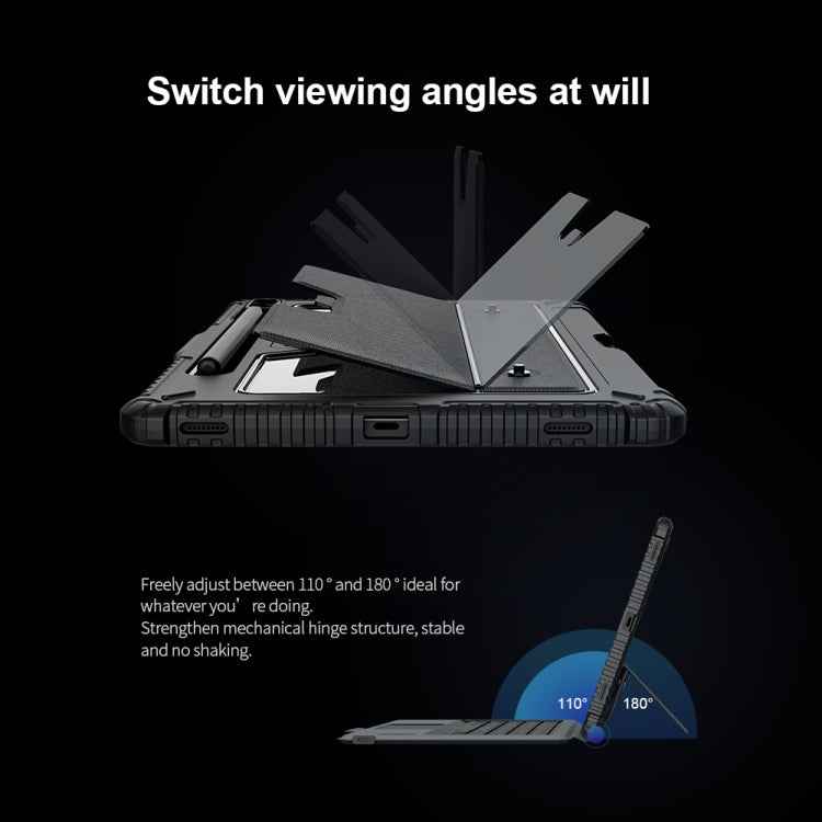 For Samsung Galaxy Tab S8/S8 5G Nillkin Bumper Combo Keyboard Case