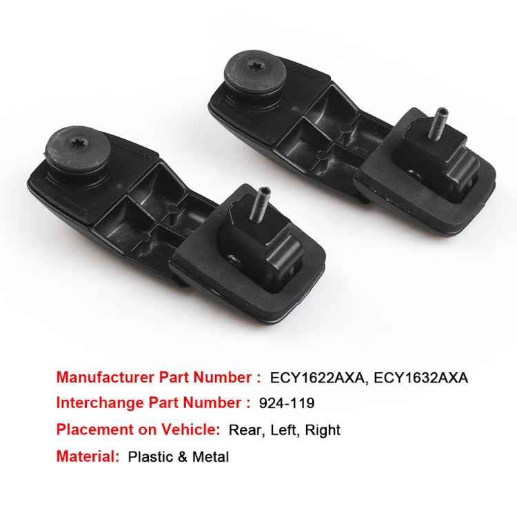 For Mazda Tribute 2001-2006 Car Rear Tailgate Window Glass Hinges ECY1622AXA