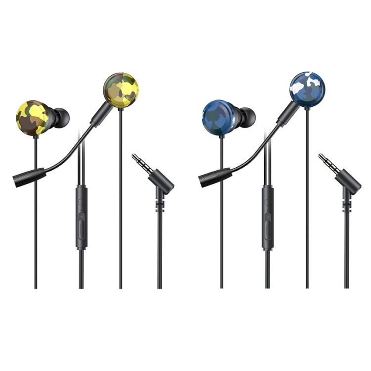 awei L6 1.2m In-ear E-sports Wired Headset With Microphone