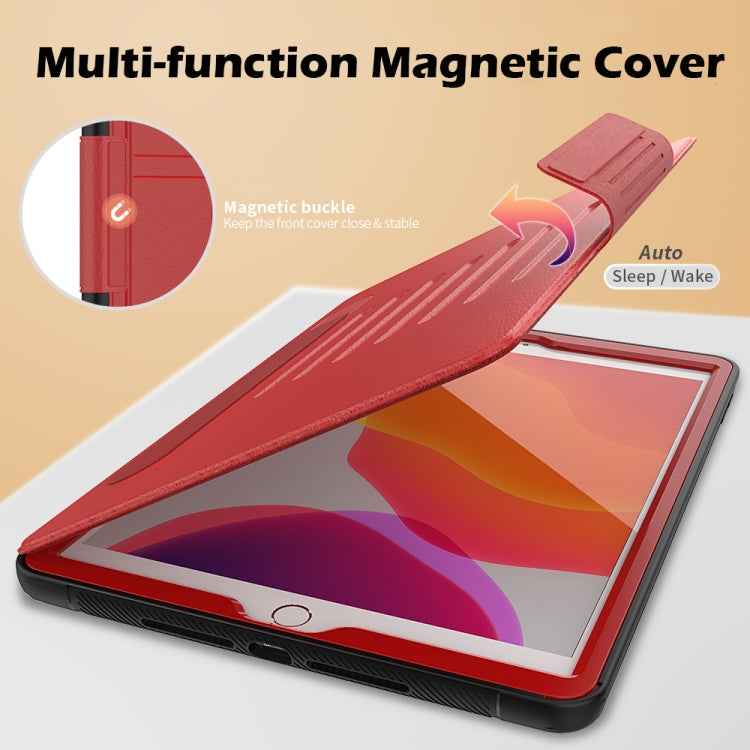 Multifunctional Tablet PC Protective Leather Case with Bracket & Card Slots & Pen Slot & Wake-up / Sleep Function