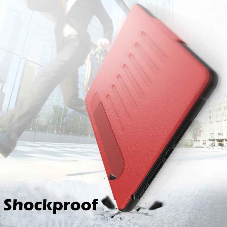 Multifunctional Tablet PC Protective Leather Case with Bracket & Card Slots & Pen Slot & Wake-up / Sleep Function