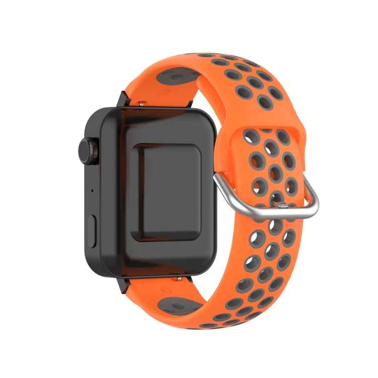 For Xiaomi Watch / Huawei Honor S1 18mm Two Color Sport Wrist Strap Watchband