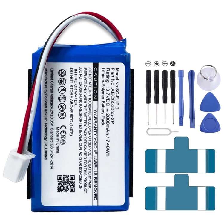 For JBL Charger 2+/Charge 2 Plus/Charge 3 2015 GSP1029102R 310SL P763098 6000mAh Battery Replacement, For JBL Charger 2+/Charge 2 Plus/Charge 3 2015, For JBL Boombox/Boombox 1, For JBL Xtreme 3, For JBL Link 10 Special Edition, For JBL Flip 2 2013/Flip...