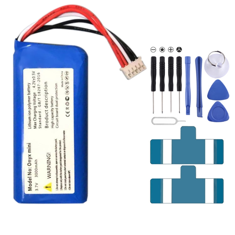 For JBL Charger 2+/Charge 2 Plus/Charge 3 2015 GSP1029102R 310SL P763098 6000mAh Battery Replacement, For JBL Charger 2+/Charge 2 Plus/Charge 3 2015, For JBL Boombox/Boombox 1, For JBL Xtreme 3, For JBL Link 10 Special Edition, For JBL Flip 2 2013/Flip...
