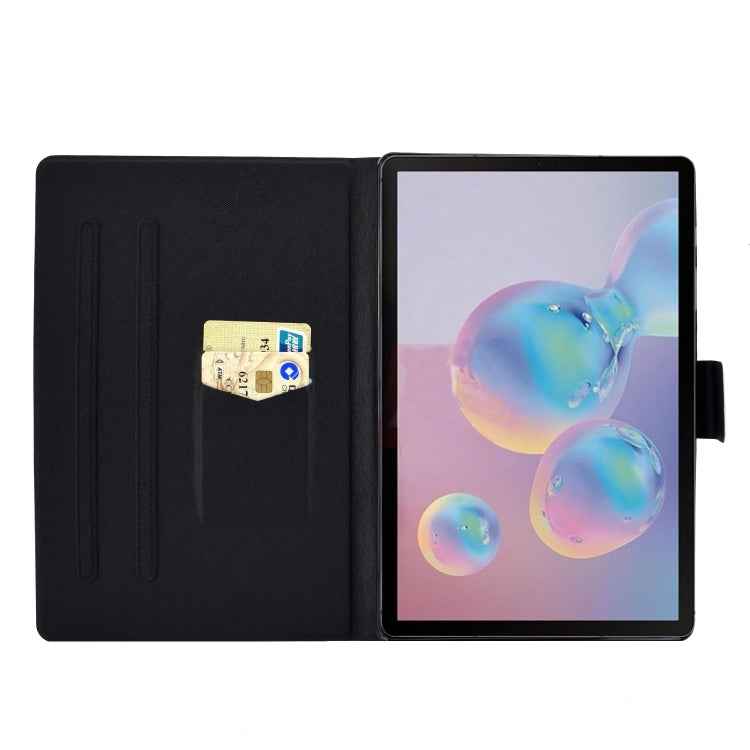Electric Pressed Left Right Flat Feather Case with Sleep Function Pen Cover & Card Slot & Holder