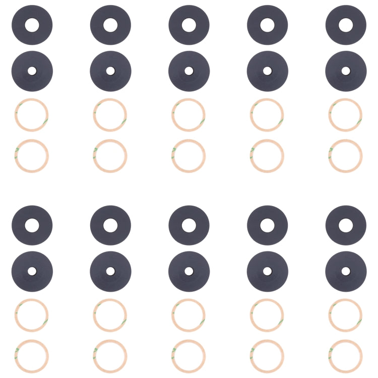 10 PCS Back Camera Lens