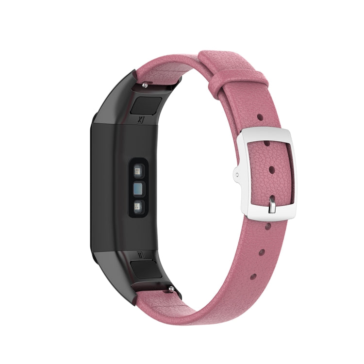 For Huawei Band 4 (ADS-B29) / Honor Band 5i (CRS-B19S) Genuine Leather Wrist Strap Watchband