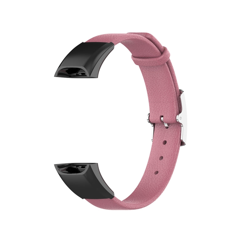 For Huawei Band 4 (ADS-B29) / Honor Band 5i (CRS-B19S) Genuine Leather Wrist Strap Watchband
