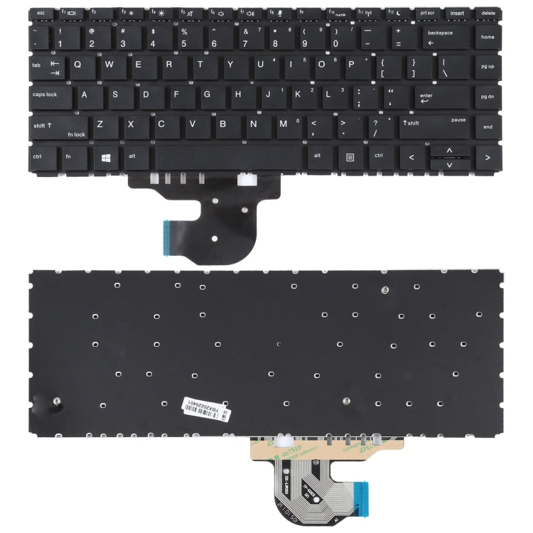 US Version Keyboard, For HP Probook 450 G6 455 G6 450 G7, For HP Probook 440 G6 445 G6 440 G7, For HP Probook 430 G5 440 G5, For HP Probook 440 G8 445 G8, For Asus Pro 7 PX574F PR0574, For Asus Zenbook RX410U RX310 UX310, For Xiaomi Redmi Book XMA1901�...