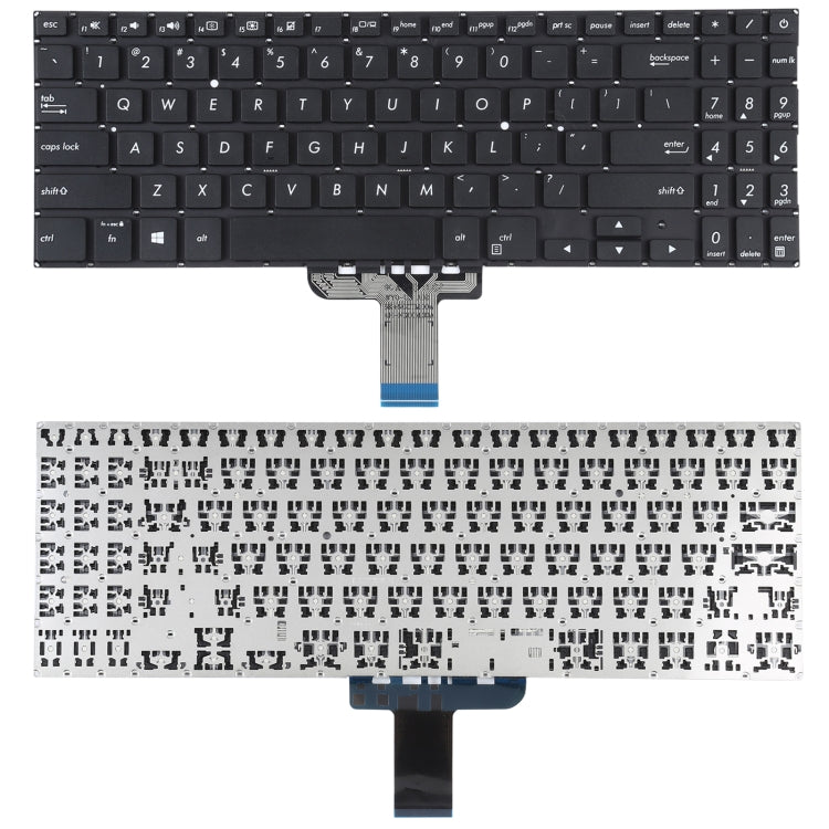 US Version Keyboard, For HP Probook 450 G6 455 G6 450 G7, For HP Probook 440 G6 445 G6 440 G7, For HP Probook 430 G5 440 G5, For HP Probook 440 G8 445 G8, For Asus Pro 7 PX574F PR0574, For Asus Zenbook RX410U RX310 UX310, For Xiaomi Redmi Book XMA1901�...
