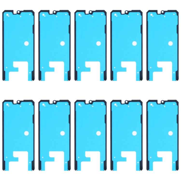 10pcs Front Housing Adhesive, For Samsung Galaxy A71 SM-A715, For Samsung Galaxy A01 SM-A015, For Samsung Galaxy Z Fold2 5G SM-F916B, For Samsung Galaxy Z Fold3 5G SM-F926B, For Samsung Galaxy Fold SM-F900