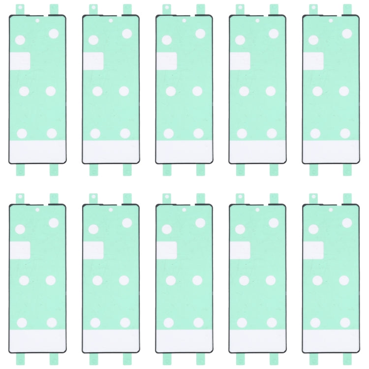 10pcs Front Housing Adhesive, For Samsung Galaxy A71 SM-A715, For Samsung Galaxy A01 SM-A015, For Samsung Galaxy Z Fold2 5G SM-F916B, For Samsung Galaxy Z Fold3 5G SM-F926B, For Samsung Galaxy Fold SM-F900