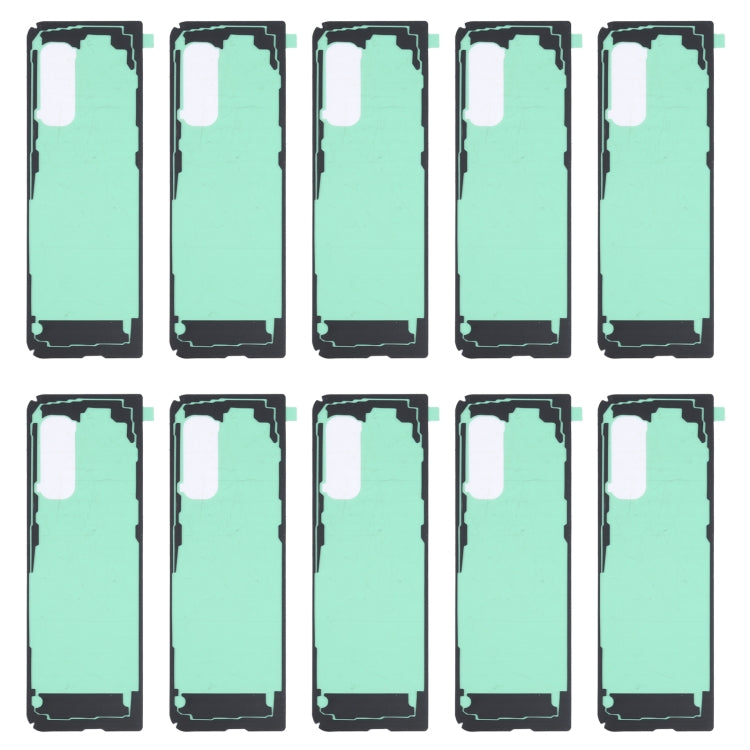 10pcs Back Housing Cover Adhesive, For Samsung Galaxy A80 SM-A805, For Samsung Galaxy Z Flip SM-F700, For Samsung Galaxy Z Fold2 5G SM-F916B, For Samsung Galaxy Z Fold3 5G SM-F926B, For Samsung Galaxy Fold SM-F900, For Samsung Galaxy A70 SM-A705�������...