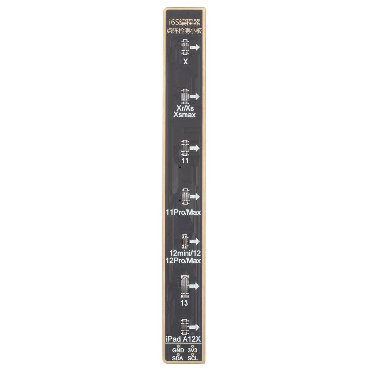 i2C i6S Intelligent Programmer Dot Matrix Test Board for iPhone X-12 Series, Dot Matrix Test Board