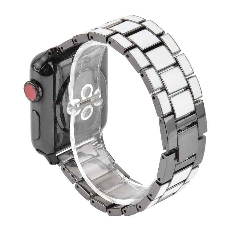 Epoxy Metal Watchband, For Apple Watch 5 & 4 40mm / 3 & 2 & 1 38mm, For Apple Watc 5 & 4 44mm / 3 & 2 & 1 42mm