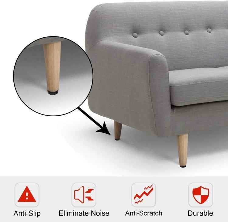 40 in 1 38mm Round Plaid EVA Table Sofa Slip-proof Noise-reducing Foot Pads