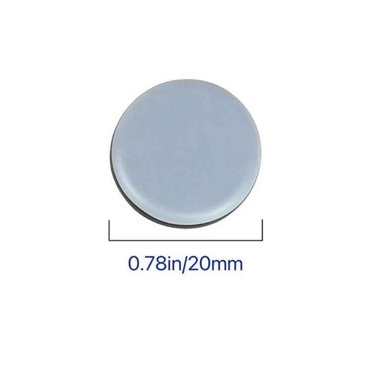 16 in 1 20mm Round Table Chairs Non-slip Foot Mat