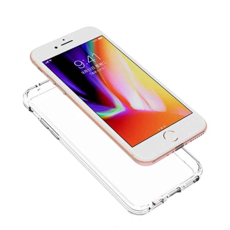 For iPhone SE (2020) Scratchproof TPU + Acrylic Protective Case