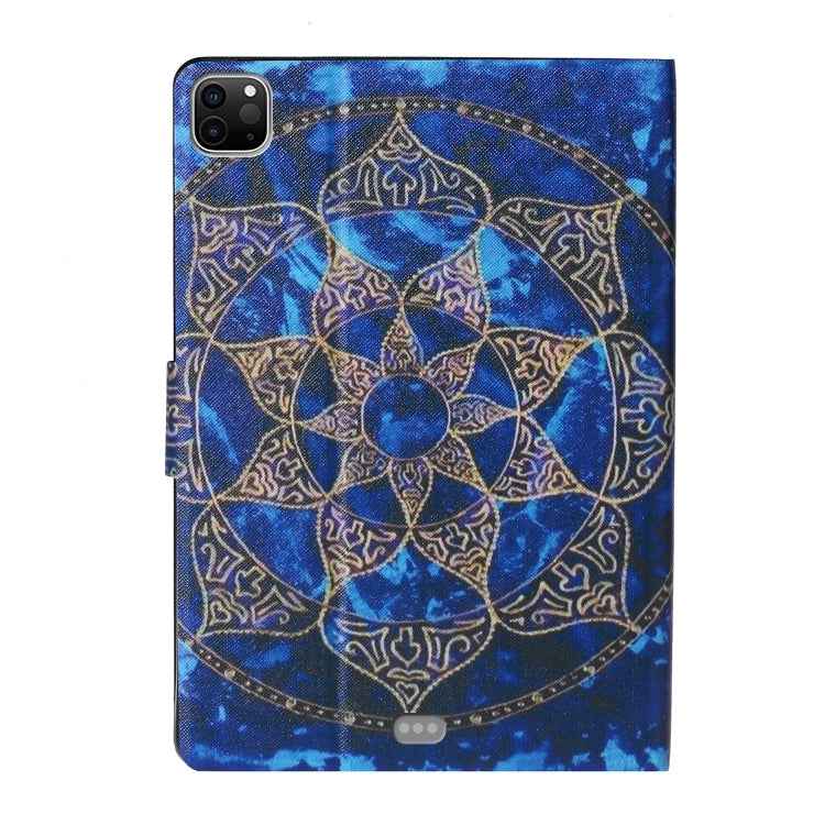 Coloured Drawing Pattern Horizontal Flip Leather Case with Holder & Card Slot & Sleep / Wake-up Function