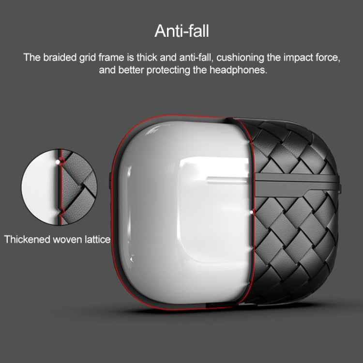 Weave Texture TPU Wireless Earphone Protective Case