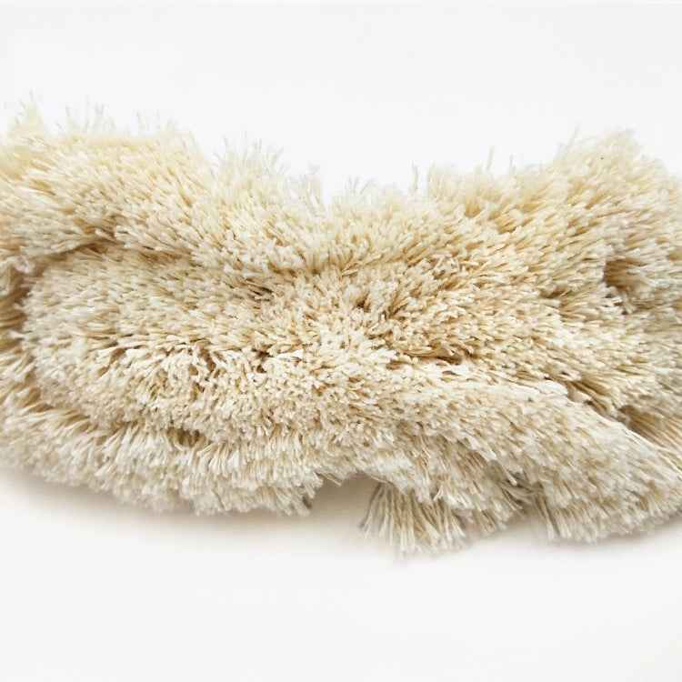 25m 4cm Beige Cotton Thread Tassel Lace Decorative Ribbon For Craft DIY Curtain Home Decorative Clothes Sewing Accessories