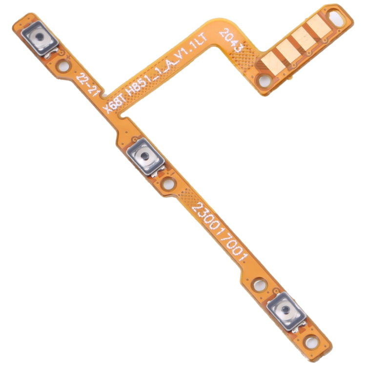 OEM Power Button & Volume Button Flex Cable, For Infinix Zero 8 / Zero 8i X687 X687B, For Infinix Hot 9 Play X680 X680B X680C, For Infinix Note 7 X690B X690, For Infinix Note 7 Lite X656, For Infinix Hot 8 Lite X650, For Tecno Pova LD7�����������������...