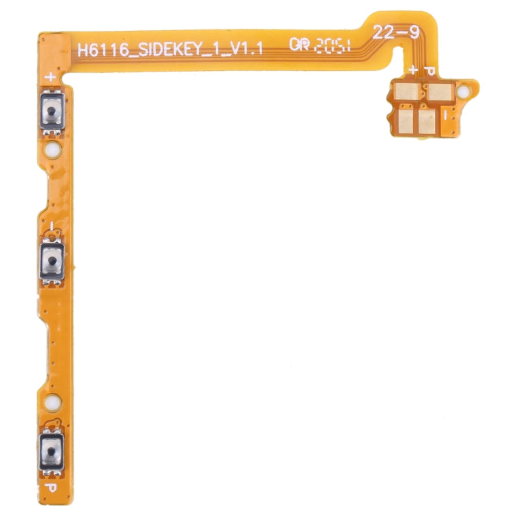 OEM Power Button & Volume Button Flex Cable, For Infinix Zero 8 / Zero 8i X687 X687B, For Infinix Hot 9 Play X680 X680B X680C, For Infinix Note 7 X690B X690, For Infinix Note 7 Lite X656, For Infinix Hot 8 Lite X650, For Tecno Pova LD7�����������������...