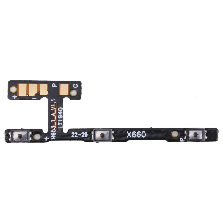 OEM Power Button & Volume Button Flex Cable, For Infinix Zero 8 / Zero 8i X687 X687B, For Infinix Hot 9 Play X680 X680B X680C, For Infinix Note 7 X690B X690, For Infinix Note 7 Lite X656, For Infinix Hot 8 Lite X650, For Tecno Pova LD7�����������������...