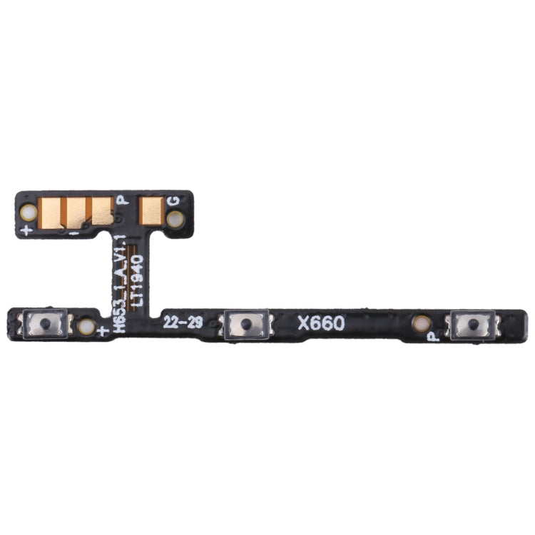 OEM Power Button & Volume Button Flex Cable, For Infinix Zero 8 / Zero 8i X687 X687B, For Infinix Hot 9 Play X680 X680B X680C, For Infinix Note 7 X690B X690, For Infinix Note 7 Lite X656, For Infinix Hot 8 Lite X650, For Tecno Pova LD7�����������������...