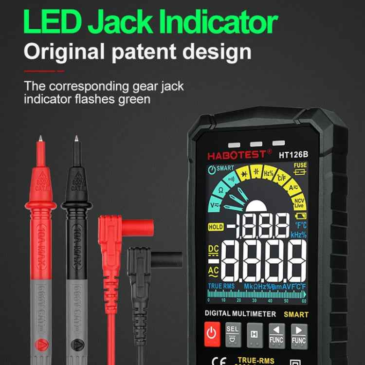 HABOTEST HT126B Digital High Precision Mini Multimeter