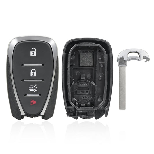 For Chevrolet / Opel 3+1 Button + Horn Button Car Key Case Remote Control Shell