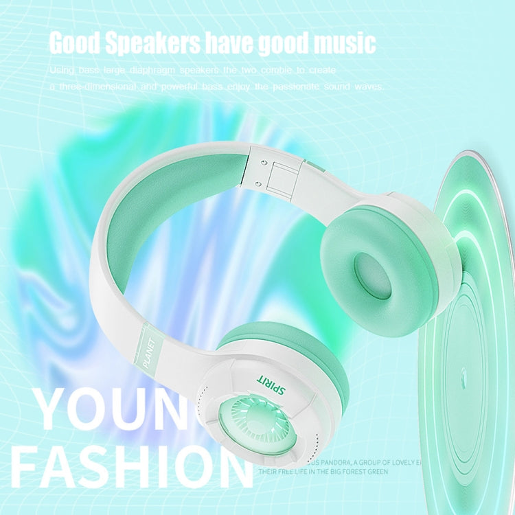 KE25 RGB Light Wireless Stereo Music Bluetooth Headset