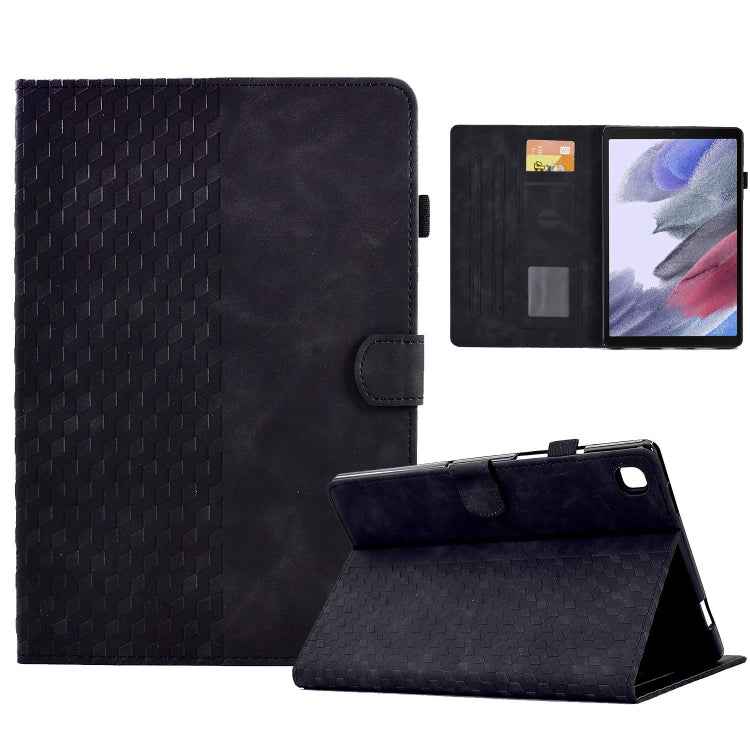 For Samsung Galaxy Tab A7 Lite T220 / T225 Rhombus Embossed Leather Tablet Case